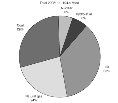 Figure 1: World primary energy production