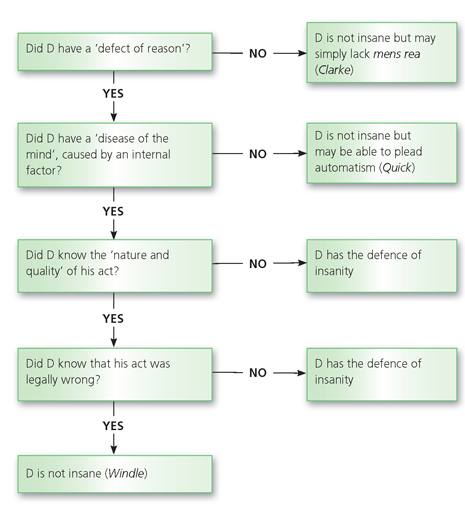 Defect of 2025 reason insanity law