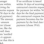 Payment and Pay-less Notices under the 2009 Act